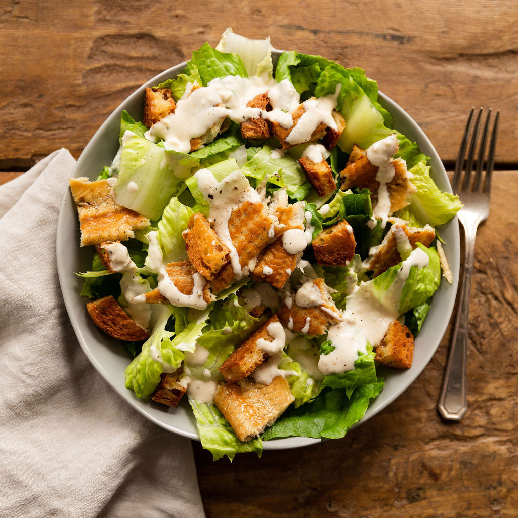Smoked Eel Caesar Salad