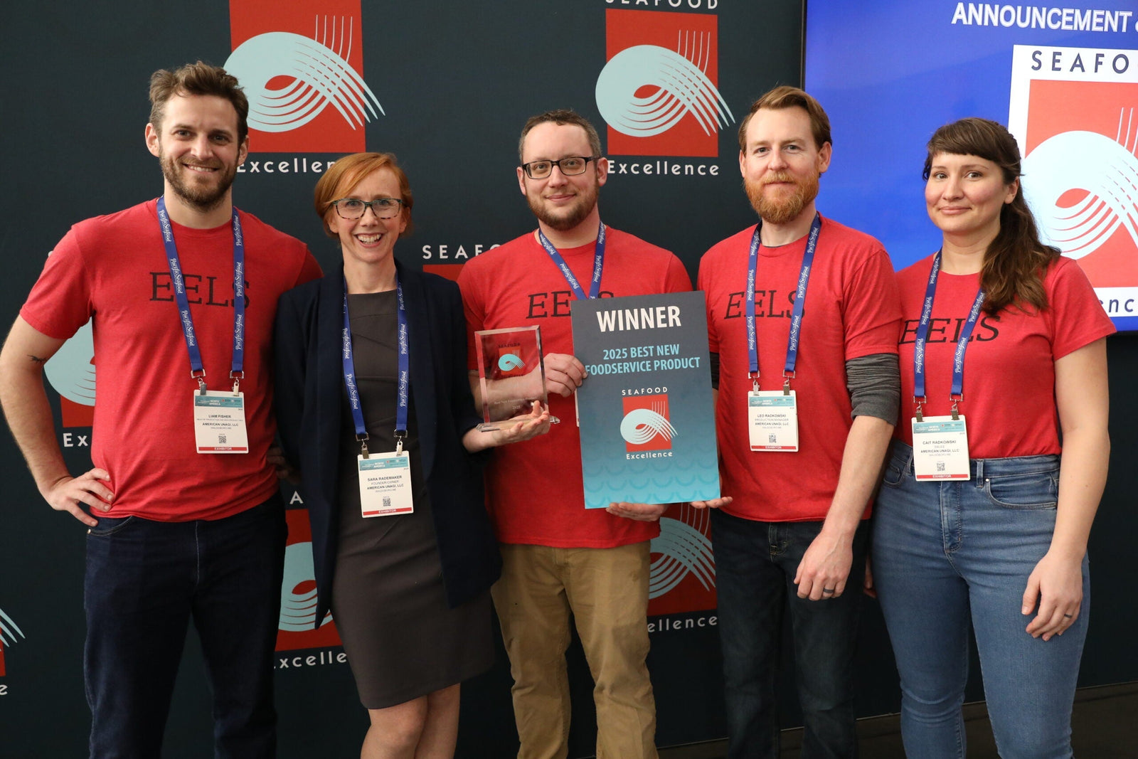 American Unagi winner of 2025 Seafood Excellence Awards